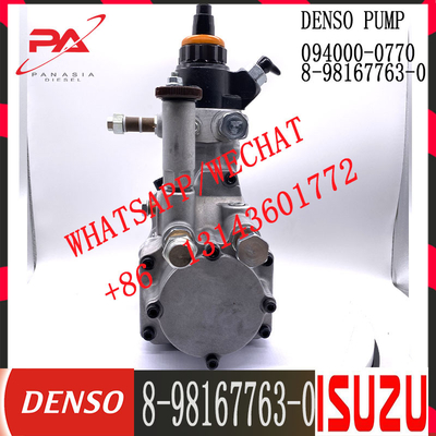 IS-UZU 6WG1 8-98167763-0 এর জন্য সাধারণ রেল ডিজেল ইনজেকশন ফুয়েল পাম্প 094000-0770