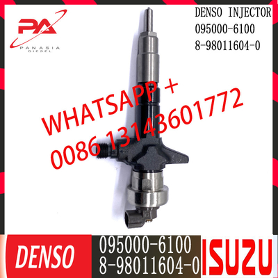 ISUZU 8-98011604-0 এর জন্য ডেনসো ডিজেল কমন রেল ইনজেক্টর 095000-6100