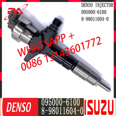 ISUZU 8-98011604-0 এর জন্য ডেনসো ডিজেল কমন রেল ইনজেক্টর 095000-6100