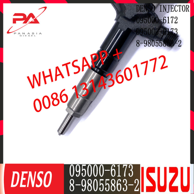 ISUZU 8-98011605-2 এর জন্য ডেনসো ডিজেল কমন রেল ইনজেক্টর 095000-6172 095000-6173