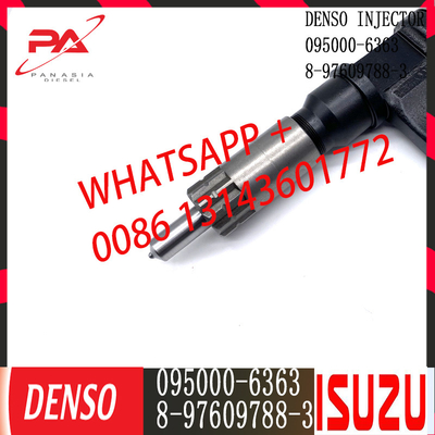 ISUZU 8-97609788-3 এর জন্য ডেনসো ডিজেল কমন রেল ইনজেক্টর 095000-6363