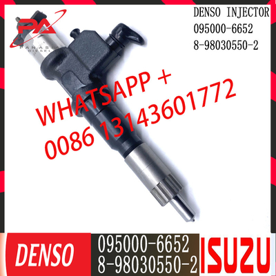 ISUZU 8-98030550-2 এর জন্য ডেনসো ডিজেল কমন রেল ইনজেক্টর 095000-6652