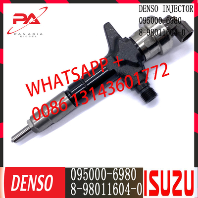 ISUZU 8-98011604-0 এর জন্য ডেনসো ডিজেল কমন রেল ইনজেক্টর 095000-6980