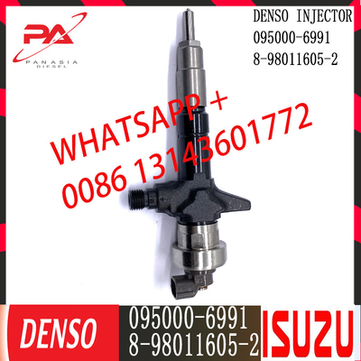 ISUZU 8-98011605-2 এর জন্য ডেনসো ডিজেল কমন রেল ইনজেক্টর 095000-6991
