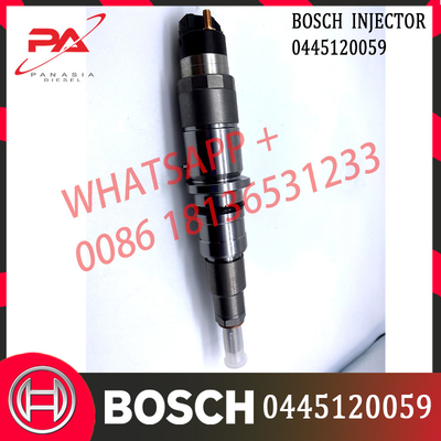 Komatsu কামিন্স SAA6D107E-1 3976372 এর জন্য Bosch ডিজেল কমন রেল ইনজেক্টর 0445120059